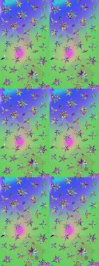 Suluboya çizim kalıbı. Dekorasyon ve tasarım için güzel bir desen. Çiçeğin suluboya çizimlerinin mükemmel deseni. Eski model. Moda yazdırma.