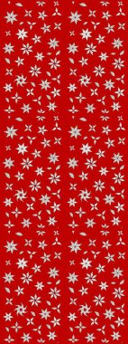 Kırmızı ve nötr renklerde yaprakları olan yabani çiçekler. Suluboya, elle çizilmiş. Eskiz arkaplan modeli. Raster illüstrasyonu.