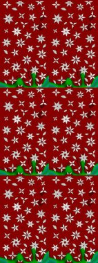 Kırmızı ve nötr renklerde çiçekler. Çiçekli karalama şeklinde Raster çiçek deseni. Yumuşak, bahar çiçekli arka plan.