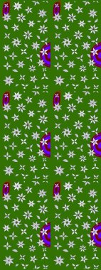 Tekstil, duvar kâğıdı, kapaklar, yüzey, baskı, hediye paketi, hatıra defteri, dekupaj. Küçük yabani çiçeklerdeki halk modelini çiz. Taşralı şıklığı. Liberty style millefleurs.