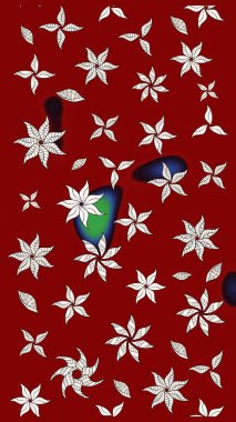 Güzel suluboya yaz çiçekleri deseni..