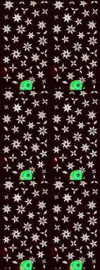 Çiçekli el çizimi çizimi deseni. Modern gelişim siyah ve nötr raster arka plan duvar kâğıdı resimleme klasik çizgili iz sürme desenli çiçekler, çiçekli süsler.