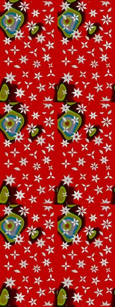 Raster deseni. Çiçekli çiçek deseni, suluboya. Küçük çiçekte güzel bir çiçek deseni..