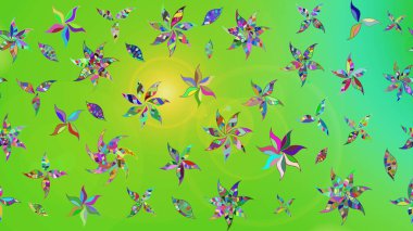 Moda baskısı. Eski model. Çiçeğin suluboya çizimlerinin mükemmel deseni. Dekorasyon ve tasarım için güzel bir desen. Suluboya çizim deseni.