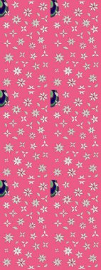 Çiçeksel elementlerle süslenmiş zarif raster dokusu. Küçük çiçekte hoş bir çiçek deseni var. Pembe ve nötr renkler ve parlak çiçekler üzerine soyut çizim deseni.