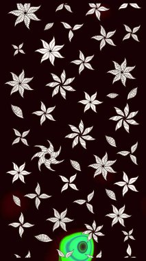 Ultraviyole kumaş deseni. Organik motif arka planı. Çizim kalıbı. Raster illüstrasyonu.