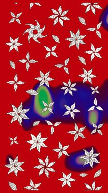 Suluboya çiçek buketi. Çiçekli tebrik kartı. Doğum günü kartı ya da düğün davetiyesi. Raster illüstrasyonu. Kırmızı ve nötr renklerde. Çiçek arka planı.