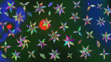 Taslak süsleme izi. Sınır Kızılderili çiçekli paisley patten. Raster Henna tarzı. Etnik Mandala havlusu. Tebrik kartı arkaplanı, boyama kitabı, arkaplan, tekstil için kullanılabilir.