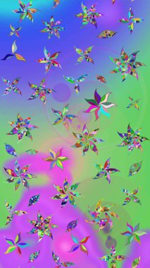 Raster şirin suluboya çiçek desenleri çiziyor. Kartlar, davetiyeler, tarih kartları ve daha fazlası için kullanılabilir. Büyük bir suluboya çiçek seti..