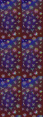 Nazik romantik baskı. Bahar mevsimi. Raster güzel bir çiçek deseni çizmiş. Tatil havası..