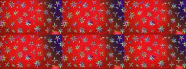 Simple cute pattern in small-scale flowers. Raster illustration. Floral sketch background for textile or book covers, manufacturing, wallpapers, print, gift wrap and scrapbooking.