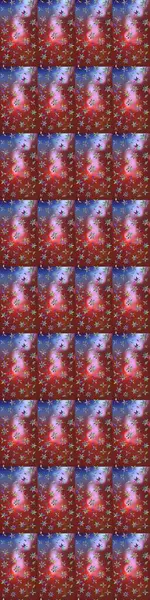 Çiçekli eskiz deseni. Kahverengi ve kırmızı renkte çiçekler. Suluboya çizimi. El çizimi.