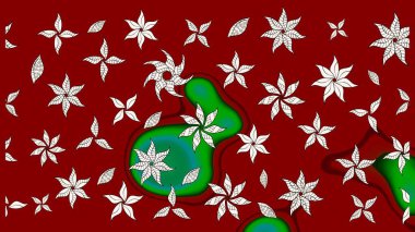 Modern gelişim kırmızı ve nötr raster arka plan duvar kâğıdı çizgisi, klasik desenli desenli desenli çiçekler, çiçekli süsler. Çiçekli el çizimi çizimi deseni.