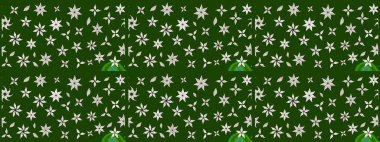 Parlak renkli çiçekleri ve yeşil ve nötr renklerde yaprakları olan harika bir çiçek deseni. Modern çiçek arkaplanı. Halk tarzı. Moda baskıları için zarif bir şablon.