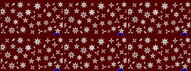 Raster Henna tarzı. Etnik Mandala havlusu. Sınır Kızılderili çiçekli paisley patten. Tebrik kartı geçmişi, boyama kitabı, arkaplan ve tekstil için kullanılabilir. Taslak süsleme izi.