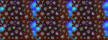 Paketleme, tekstil, duvar kâğıdı için çiçek eskizi. Yumuşak pamuk tasarımı. Klasik çiçek desenli. Yumuşak fayans. Raster taze dokusu.