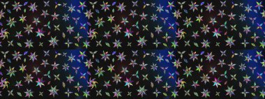 Güzel kumaş deseni. Raster suluboya çiçek deseni, narin çiçekler, gri ve mavi çiçekler, tebrik kartı şablonu..