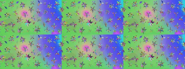 Çizim kalıbı. Organik motif arka planı. Raster illüstrasyonu. Ultraviyole kumaş deseni.