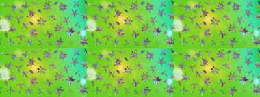 Çiçeğin suluboya çizimlerinin mükemmel deseni. Suluboya çizim kalıbı. Moda baskısı. Eski model. Dekorasyon ve tasarım için güzel bir desen. Raster illüstrasyonu.