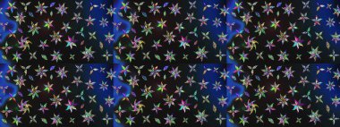 Çiçek arkaplanlı soyut zarafet eskiz deseni. Raster Güzel kumaş deseni.