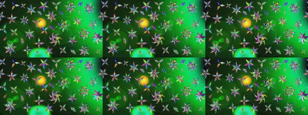 Paket kağıdı için en iyisi. Karşılama ya da düğün geçmişi olarak kullanılabilir. Doğal kozmetik ürünleri, parfüm, çiçekçi dükkanı için bahar ihalesi tasarımı. Yeşil ve gri lale çiçekli Raster çizim deseni.