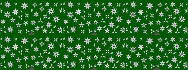 Raster suluboya çiçek deseni, narin çiçekler, yeşil ve nötr çiçekler, tebrik kartı şablonu. Güzel kumaş deseni.