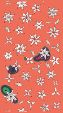 Paket kağıdı için en iyisi. Turuncu ve nötr lale çiçekleriyle Raster eskiz deseni. Karşılama ya da düğün geçmişi olarak kullanılabilir. Doğal kozmetik ürünleri, parfüm, çiçekçi dükkanı için bahar ihalesi tasarımı.