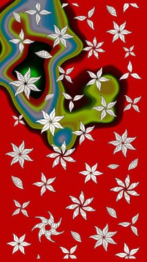 Raster Henna dövme stili. Tekstil, tebrik kartı, boyama kitabı, telefon kılıfı baskısı için kullanılabilir. Etnik Mandala süsü. Hint çiçekli desenli şal desenli..