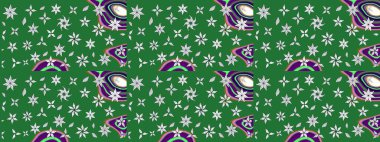 Moda baskıları için zarif bir şablon. Küçük çiçekte güzel bir desen. Küçük renkli çiçekler. Motley illüstrasyonu. Yeşil ve tarafsız çiçekli bahar çiçekleri.