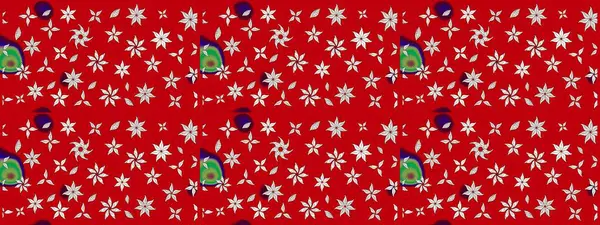 Raster illüstrasyonundaki çiçek desenli çizim. Suluboya tarzında kırmızı ve nötr renkte çiçekler.