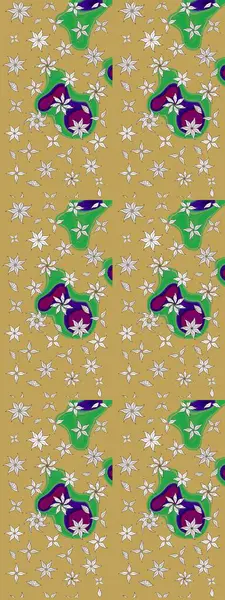 Sarı ve nötr renklerde çiçekler. Güzel çiçek deseni. Renkli Bahar Teması eskiz kalıbı. Düz Çiçek Elementleri Tasarımı.