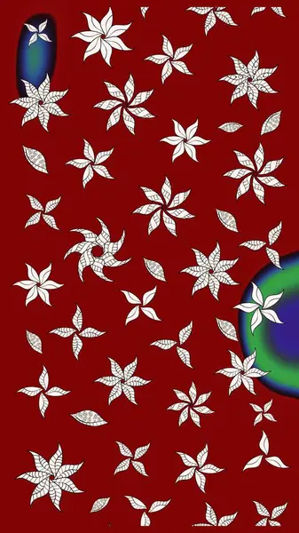 Nazik, sevimli çiçek arkaplanı. Kırmızı ve nötr renklerde çiçekler. Raster çiçek desenli ve çiçekli..