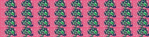 Raster illüstrasyonu. Miles Fleur, süslü püslü bir süs. Kumaş, tekstil, duvar kağıdı baskısı için. Tomurcukları papatya çiçekleri olan sevimli bir çiçek deseni. Eski usul. Taslak arkaplan.