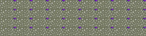 Renkli Bahar Teması eskiz kalıbı. Raster illüstrasyonundaki çiçek desenli çizim. Düz Çiçek Elementleri Tasarımı. Süslü kumaş deseni.