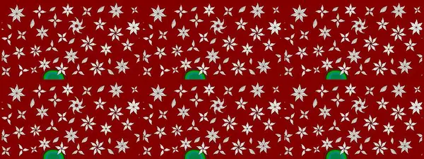 Klasik taslak çizimi. Çiçek kırmızısı ve nötr çizim deseni. Raster çiçek izi..