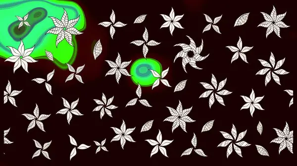 Tekstil, kumaş, kapaklar, duvar kağıtları, baskı, naylon, koleksiyon defteri, örgü, dekupaj için güzel bir eskiz. Millefleur 'lar. Küçük siyah ve nötr çiçeklerle oldukça kaliteli besin torbası deseni.