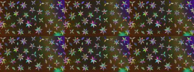 Raster deseni. Çiçekli çiçek deseni, suluboya. Küçük çiçekte güzel bir çiçek deseni..