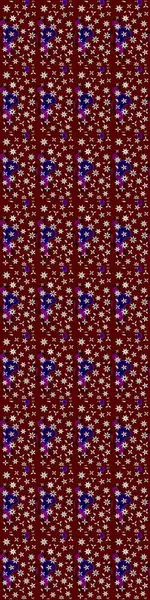 Raster çiçek desenli çiçek deseni, yapraklar, dekoratif elementler, sıçrama, lekeler, el çizimi kontur çizgileri ve Doodle çizim stili, grafik raster çizim çizimi.