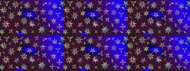 Miles Fleur, süslü püslü bir süs. Eski usul. Raster illüstrasyonu. Tomurcukları papatya çiçekleri olan sevimli bir çiçek deseni. Kumaş, tekstil, duvar kağıdı baskısı için. Taslak arkaplan.