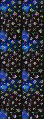 Gri ve mavi renkte çiçekler. Çiçekli karalama şeklinde Raster çiçek deseni. Nazik, narin çiçek arkaplanı.