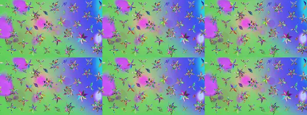 Çizim raster deseni. Güzel kumaş deseni. Çiçek arka planı.