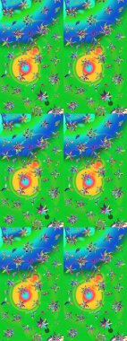 Güzel kumaş deseni. Çiçek arkaplan. Çizim raster deseni.