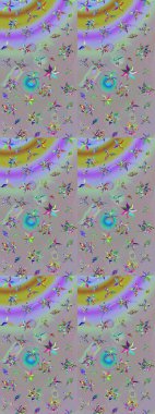 Çiçek kolajı. Çiçek kompozisyonu. Doğa. - Gri ve nötr çiçekler. Çiçek arkaplan. Küçük çiçekte güzel bir desen var. Raster deseni.