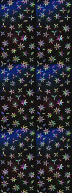 Raster illüstrasyonu. Kumaş, duvar kağıdı ve kağıt üzerine baskı yapmak için gelişen arka plan. Eski usul küçük çiçekli şirin bir eskiz deseni. Moda arka planında parlak buketler.