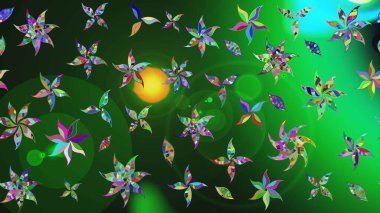 Çiçek kompozisyonu, el boyası, hassas şablon. Sevgililer günü ve tebrik kartı konsepti için şık bir davetiye. Manzaralı çiçek deseni. Üst görünüm, yumuşak yeşil ve gri renk.