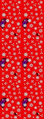 Taslak süsleme izi. Tebrik kartı geçmişi, boyama kitabı, arkaplan ve tekstil için kullanılabilir. Raster Henna tarzı. Etnik Mandala havlusu. Sınır Hindistan çiçek desenli paisley patentli.