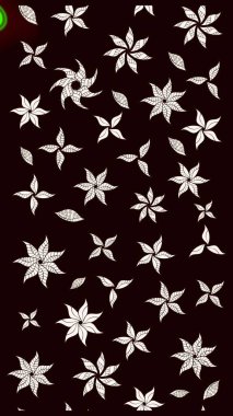 Modaya uygun kumaş deseni. Raster illüstrasyonu. Tony 'nin kumaş kalıbını çiz. Küçük çiçekte sevimli çiçek deseni var..