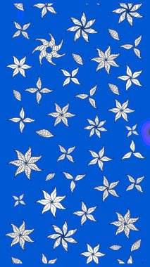 Renkli Yaz Temalı eskiz kalıbı. Düz Çiçek Elementleri Tasarımı. Sevimli çiçek raster deseni. Modaya uygun kumaş deseni.