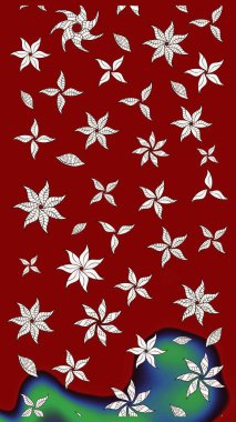 Dekorasyon ve tasarım için güzel bir desen. Suluboya çizim kalıbı. Moda baskısı. Çiçeğin suluboya çizimlerinin mükemmel deseni. Eski.