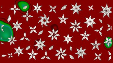 Karalama çiçeği. Güzel kumaş deseni. Raster illüstrasyonu. Düz Çiçek Elementleri Tasarımı. Zentangle soyut çiçekleri. Renkli Bahar Teması çizim şablonu.